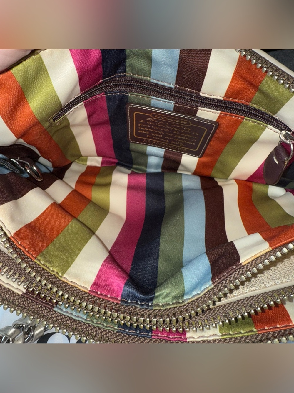 Coach Bridget 65th Anniversary Legacy Limited Edition bag in metallic leather - Picture 4 of 5
